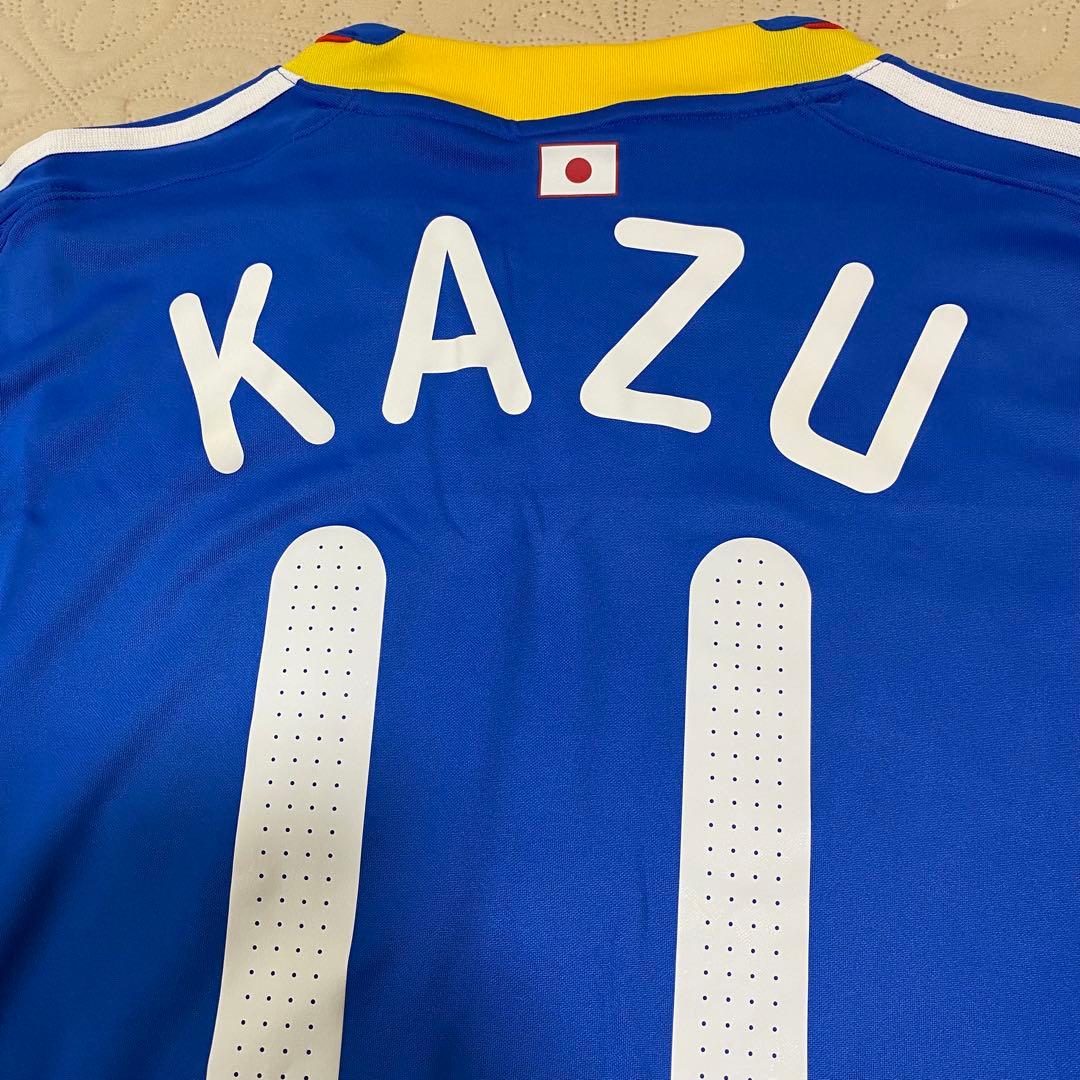 サッカー　日本代表　三浦知良　ユニフォーム