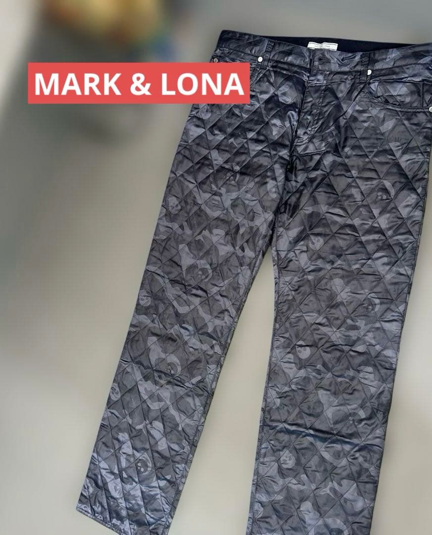 MARK & LONA キルティングパンツ　ゴルフ　マークアンドロナ　秋冬