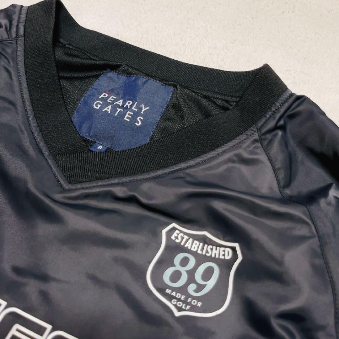 美品　パーリーゲイツ スニード　２WAY　メッシュ　サイズ6　XL　ブラック　黒