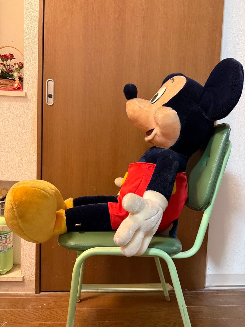 ミッキーマウス ぬいぐるみ 約90cm 1983〜1984年頃TDLで購入