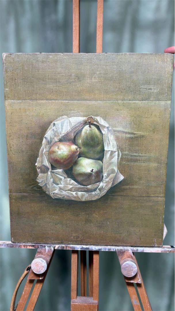 果物の静物画 油彩画