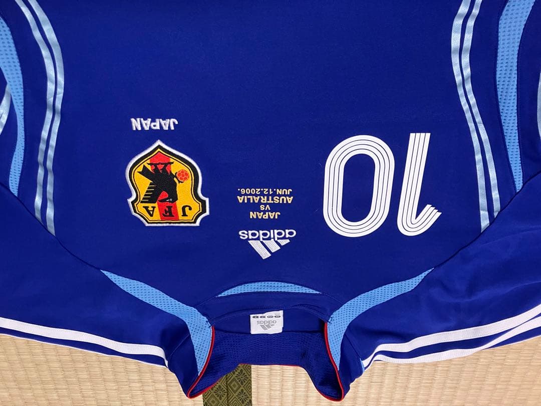 日本代表 横浜FC 中村俊輔 2006 ワールドカップ ユニフォーム