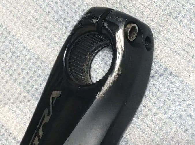 シマノアルテグラFC-6800クランクセット（スギノインナー サイクロイドつき）