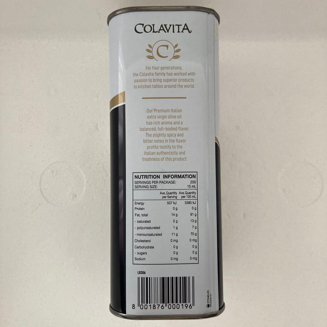 【1000ml ❌４本】コラビータ エクストラ バージン オリーブオイル
