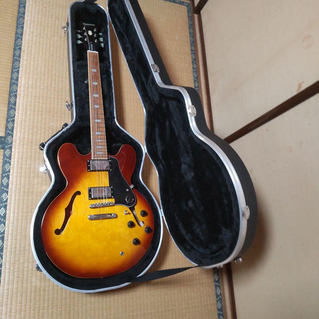 美品Epiphone ES-335 PROカスタムショップ限定品ハードケース付き