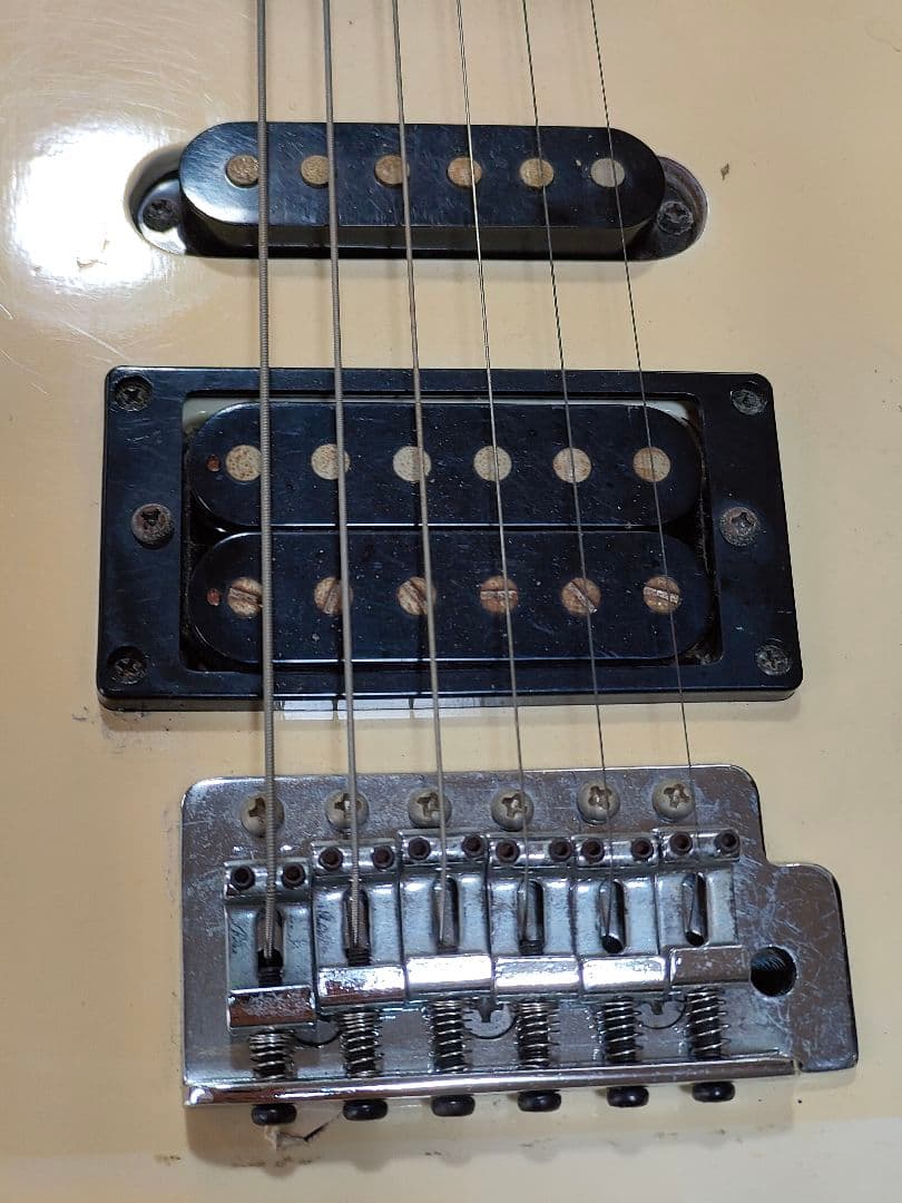 数日で出品終します了げアリアプロVA-353 ギター アイボリーソフトケース付き