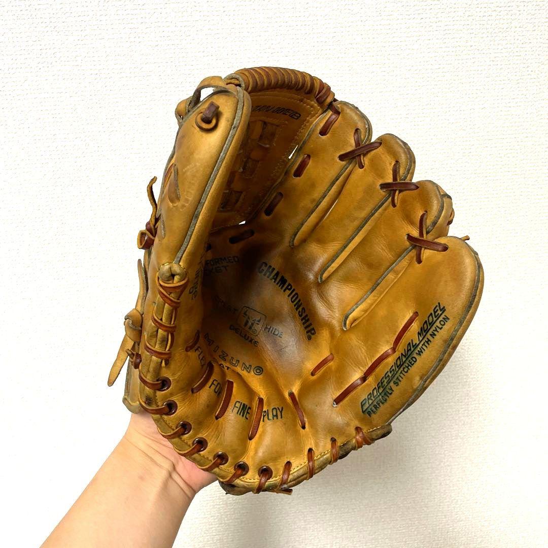 297 ミズノ ビンテージ 軟式 内野手用グローブ