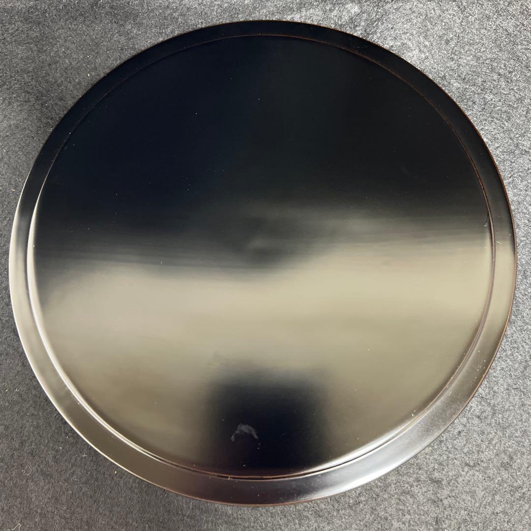 中国清時代青花雲宝文水指木箱付高さ約20.5㎝(蓋込)東な7-1011☆2F