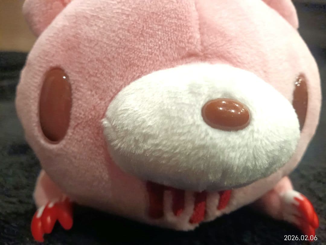 グルーミーはらばいぬいぐるみポーチ