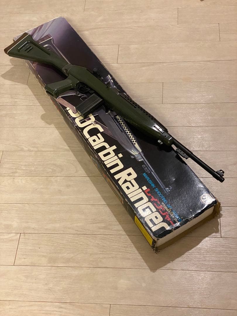 マルシン　M1カービンCO2 6mmガスブロ　レインジャーストックカスタム