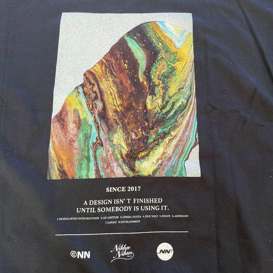 ミュージシャン NIL DUE NIL UN TOKYO MARBLE INK TEE