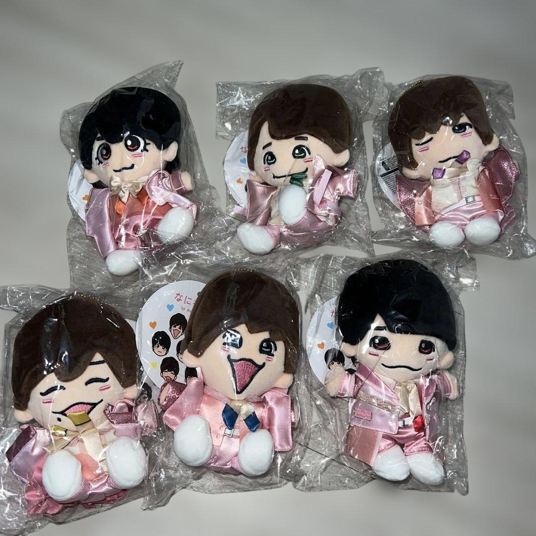 美品 なにわ男子 チビぬい アクリルスタンド 6体セット