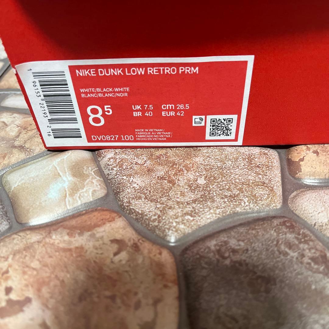 Nike Dunk Low チェック柄スニーカー