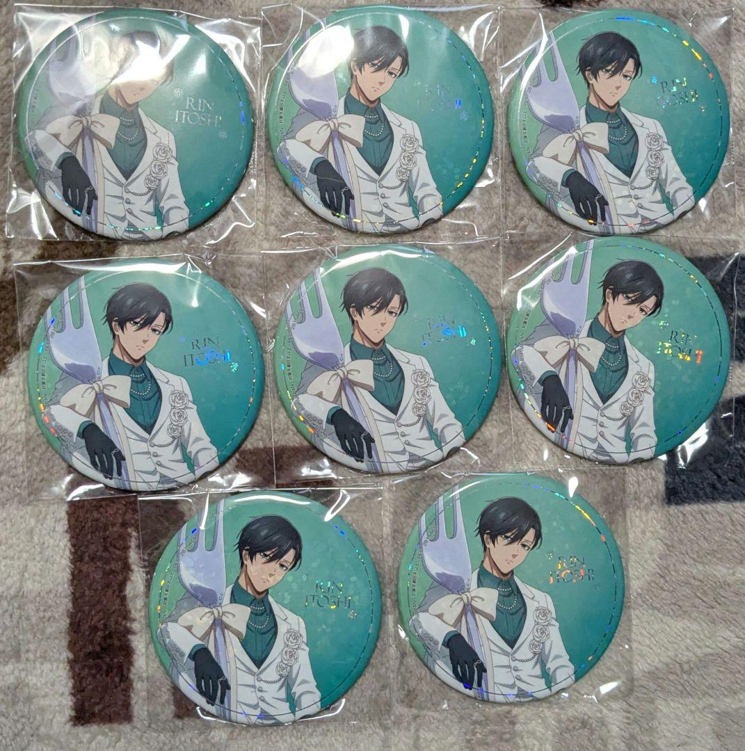 ブルーロック　糸師凜　ホログラム缶バッジ　sweets flavor 2026