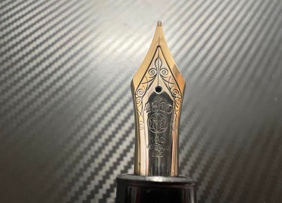 モンブラン マイスターシュテュック 149 万年筆 M 中字 14C 中白