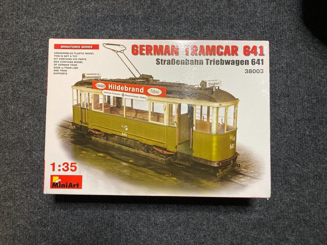 鉄道模型 MiniArt German Tramcar 641 1:35