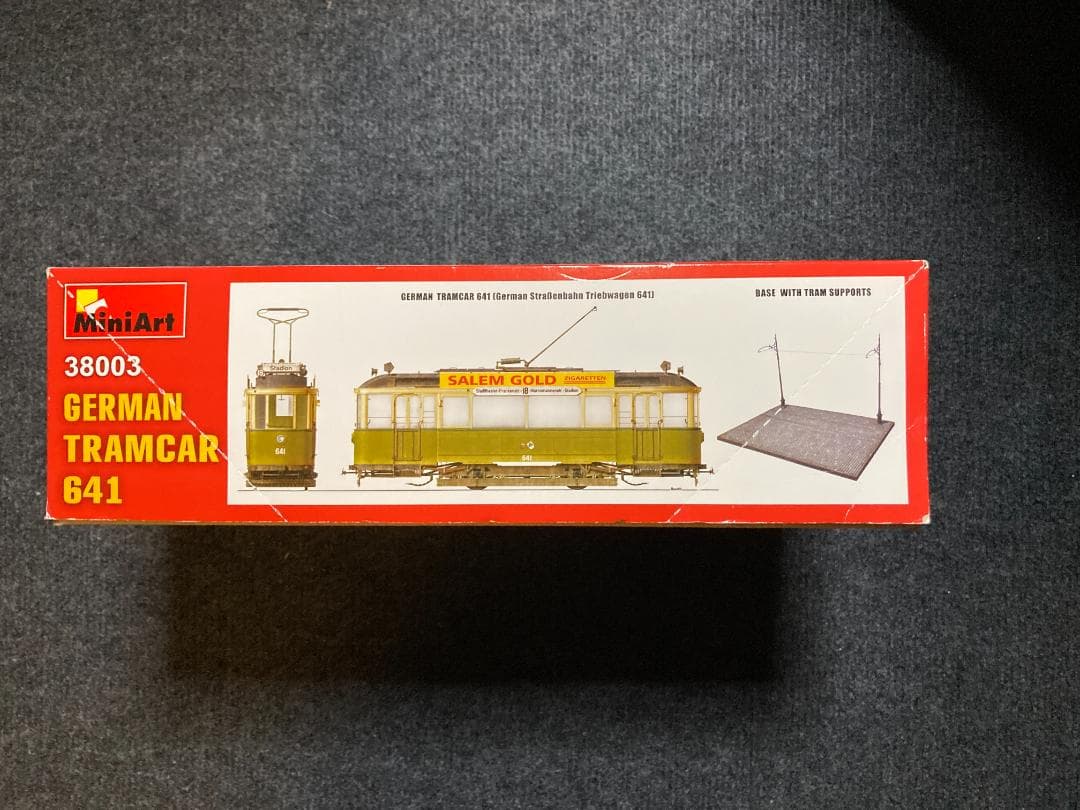 鉄道模型 MiniArt German Tramcar 641 1:35