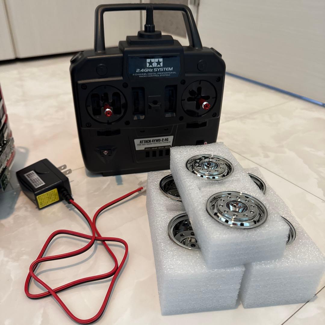 専用タミヤ ビッグトラック 1/14 スカニア トレーラー セット SCANIA