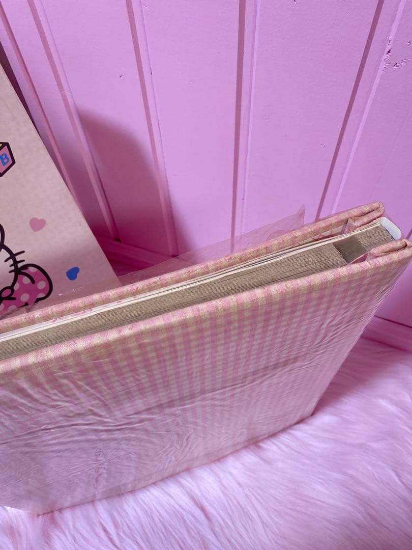 サンリオ　ベビーキティ　ダニエル　ピンク　アルバム　ボックス