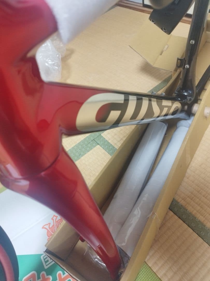 GUSTO Ranger ロードバイクフレーム（ステム一体型ハンドルセット）