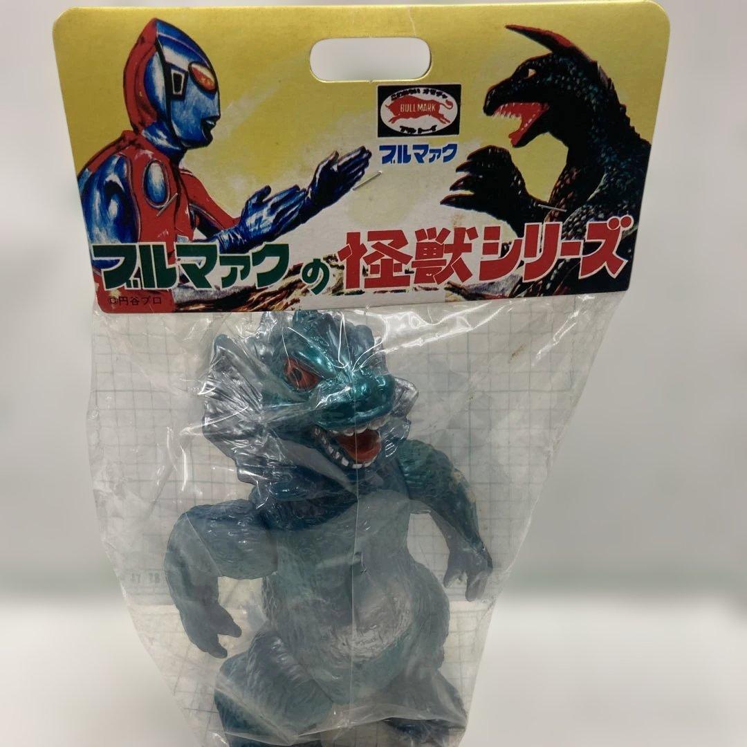 1998年ブルマーク復刻初期ネイビー整形色に赤目のジラース最後の1点新品未開封品