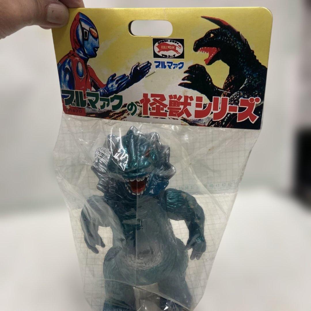 1998年ブルマーク復刻初期ネイビー整形色に赤目のジラース最後の1点新品未開封品