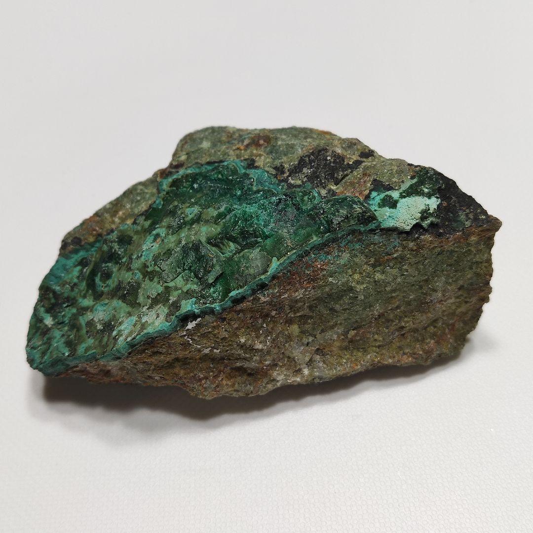 パワーストーン　天然石　クリソコラ　珪孔雀石　原石　142g　No.61