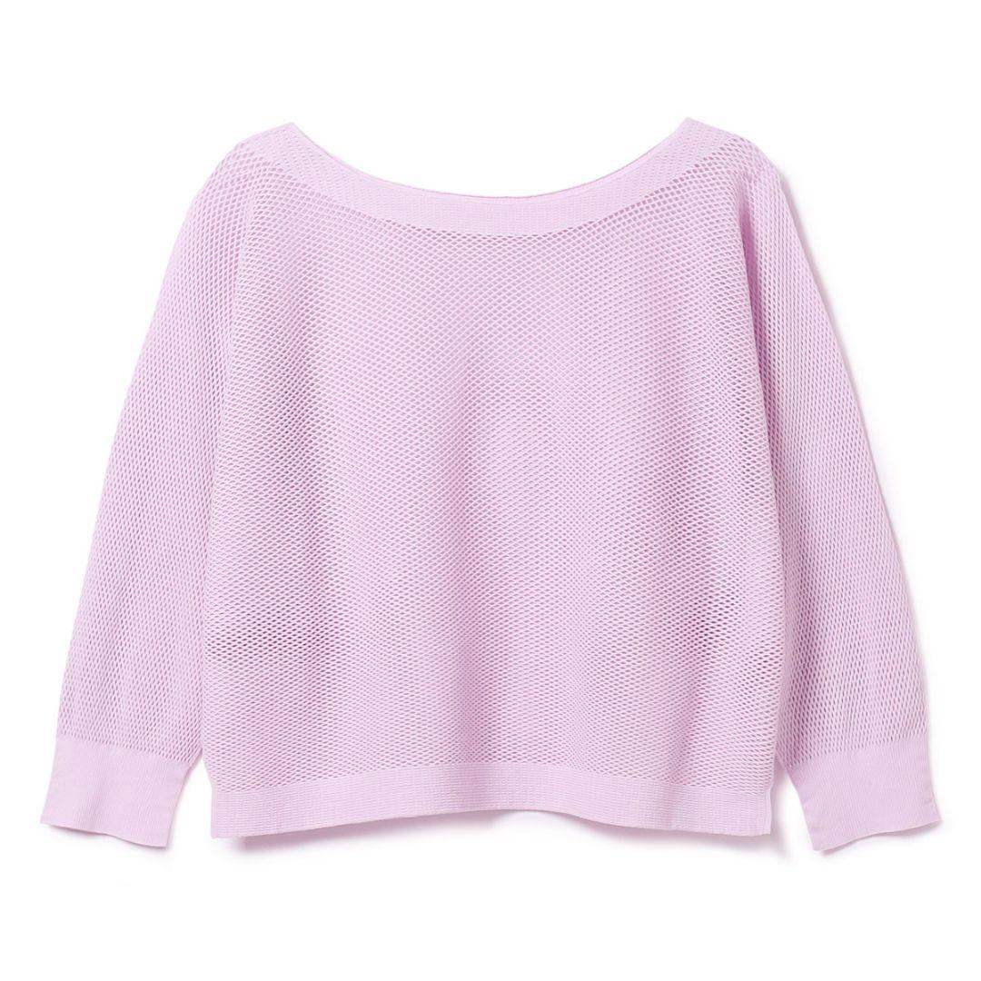 11日限定お値下げ　チャコット　ノーソーイングニット　七分袖　メッシュニット