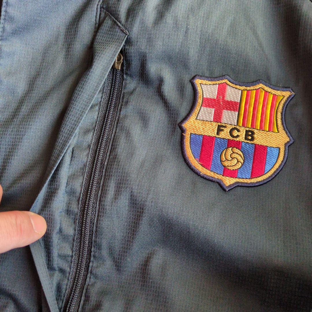 Nike FC Barcelona フード付ジャンパー　S　ナイキ　バルセロナ