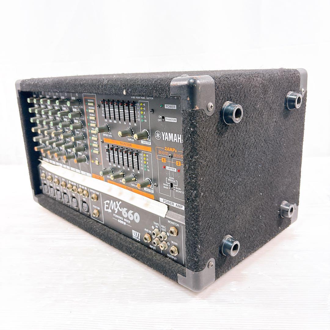 【美品】Yamaha ヤマハ EMX660 パワードミキサー 600W