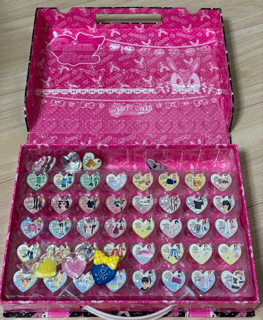 プリティーリズム トランク 春音あいら ラビチ プリズムメモリーパス ストーン付