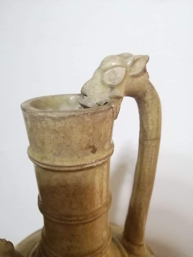 古美術 祭器 古玩 中国 朝鮮 骨董 鶏頭 花入れ 花器