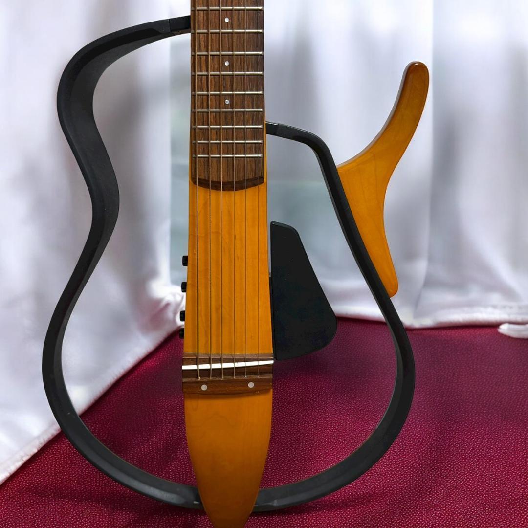 ☆美品 ヤマハ サイレントギター SLG110S ナチュラル ケース 付き