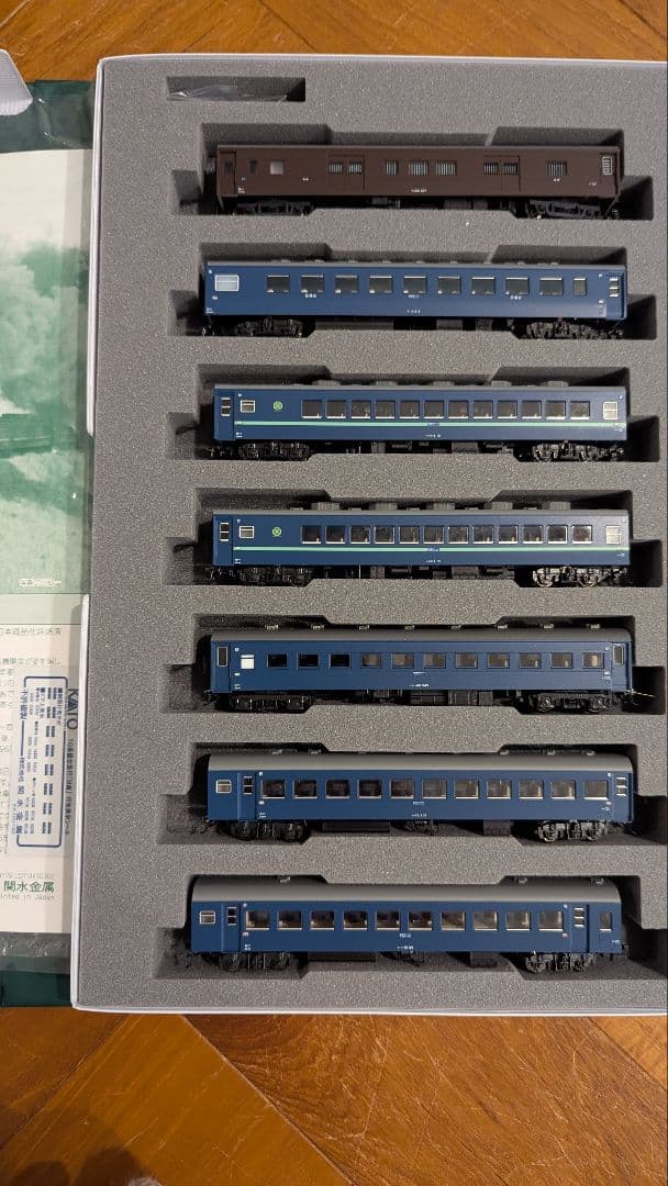 KATO10-1198.1199 10系寝台急行「日南３号」7両基本6両増結セッ