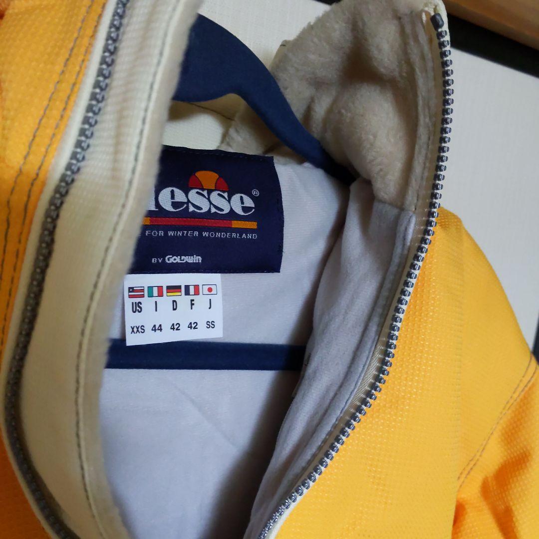 スキースノーボードウェア　女性160㌢エレッセ E-20124 SS イエロー