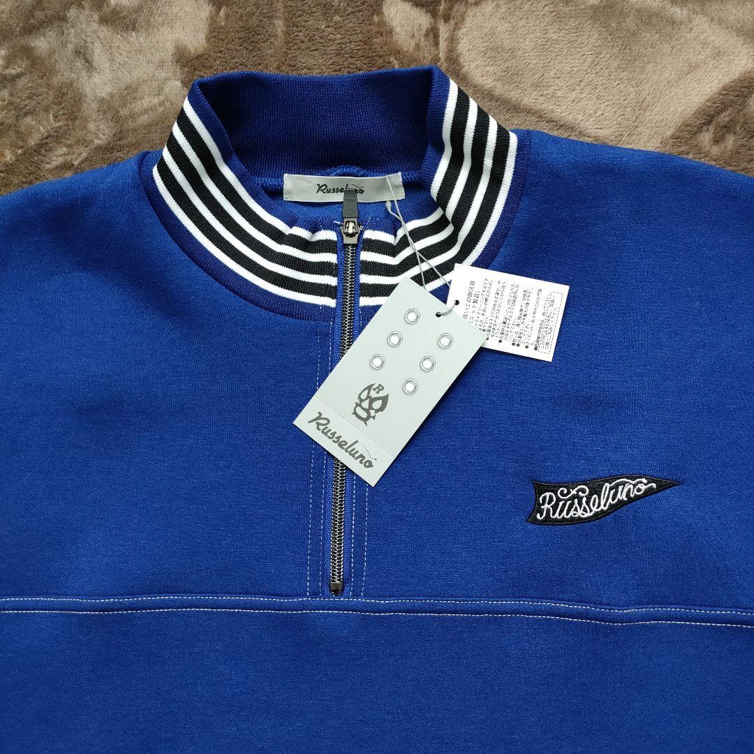 新品 7サイズ 定価42,900円 Russellino ジップアップトレーナー