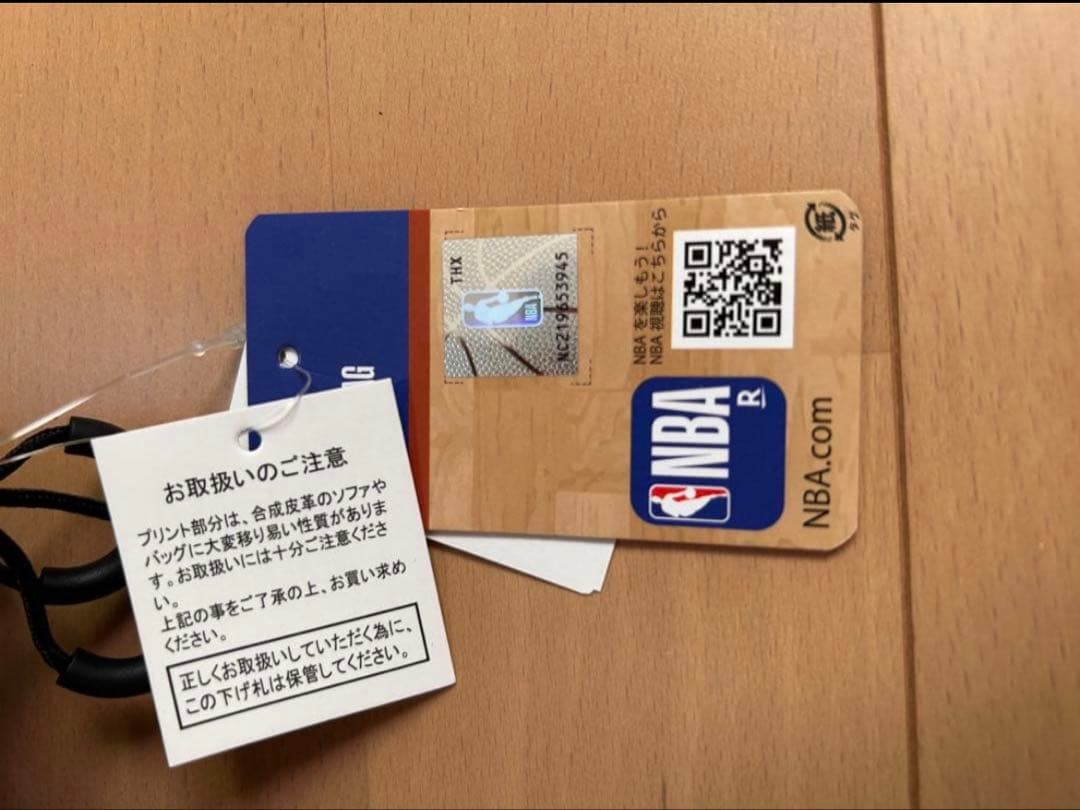 NBAロゴ入りリュック