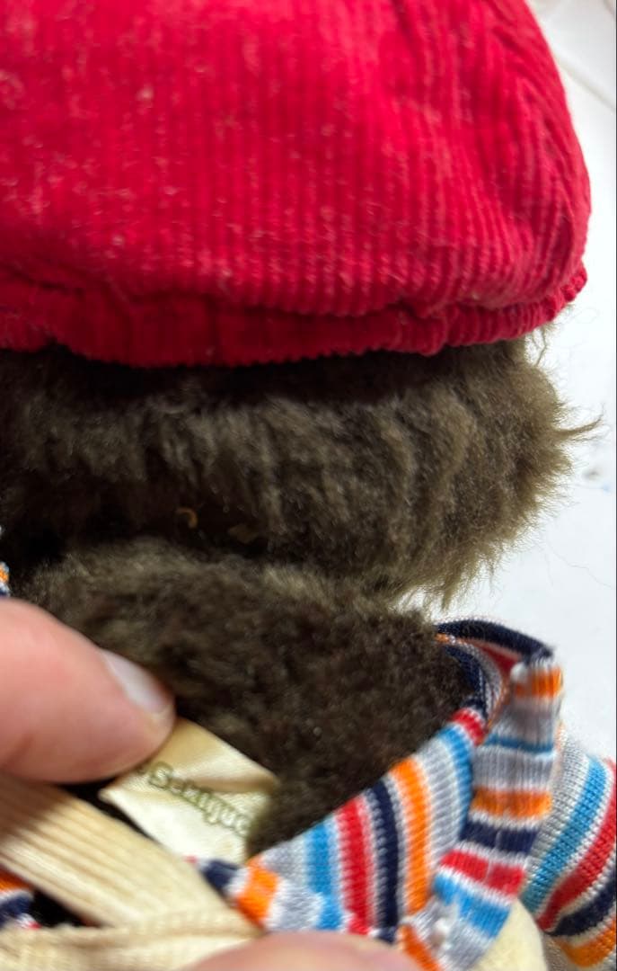 モンチッチ　レトロ　希少　２体セット　高さ約20㎝と高さ約12㎝