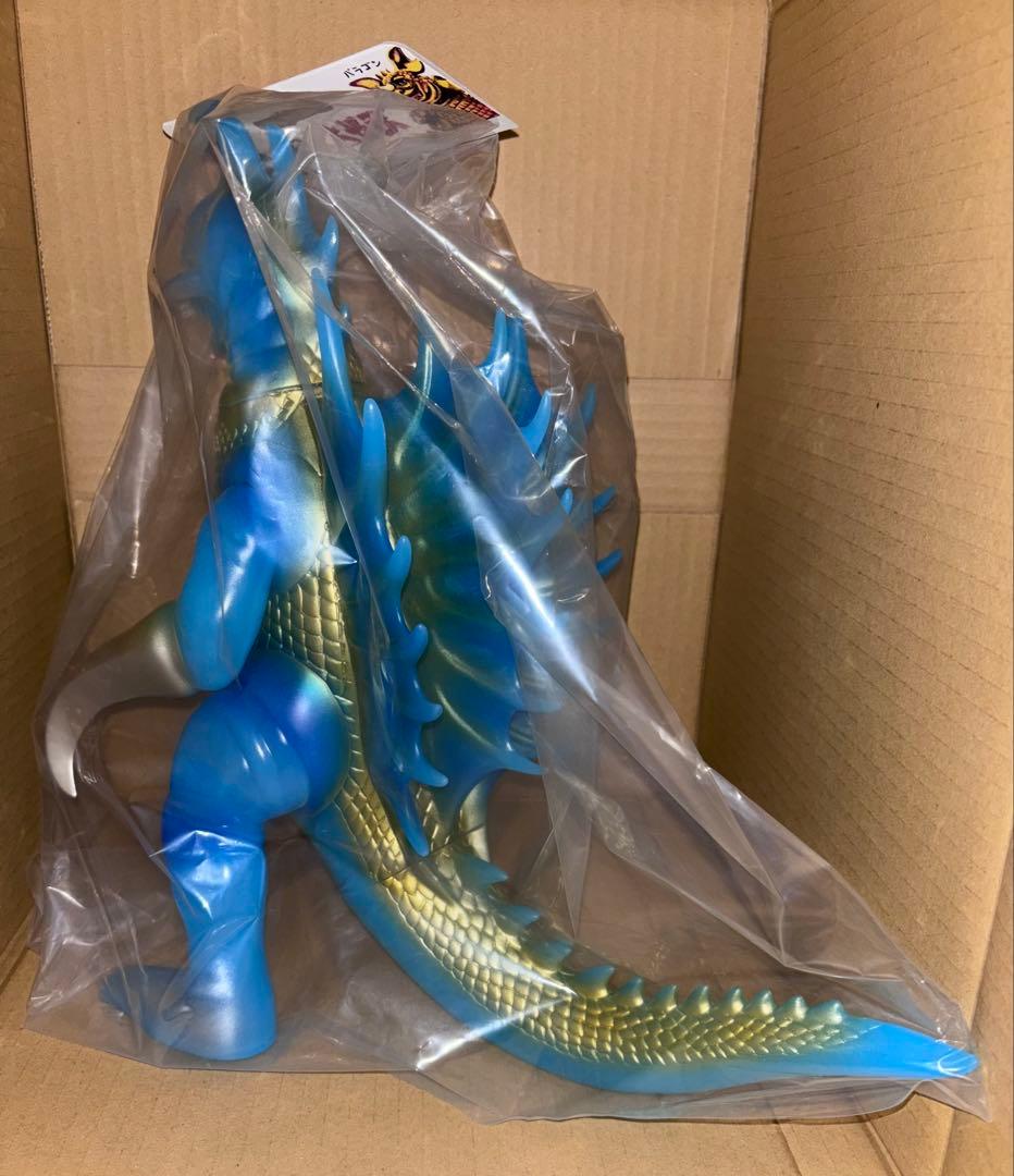 マルサン 世紀の大怪獣 ガイガン450 クリアブルー Gigan ソフビ 未開封