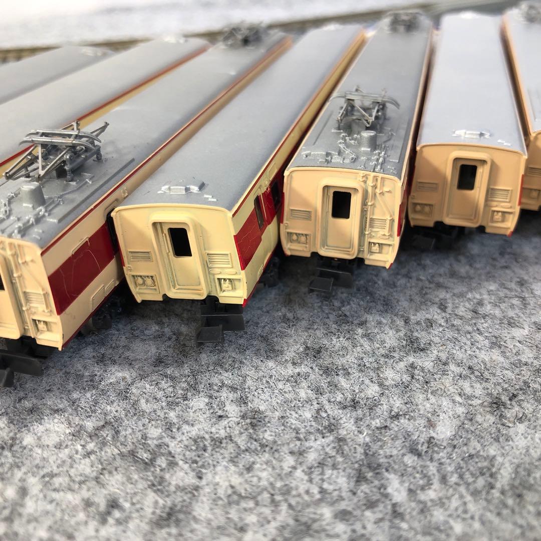 Nゲージ鉄道模型 381系6両編成+増結2両