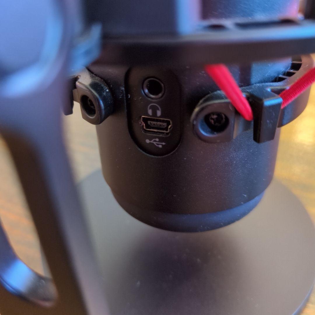 HYPER X コンデンサーマイク QUADCAST ポップガード付き