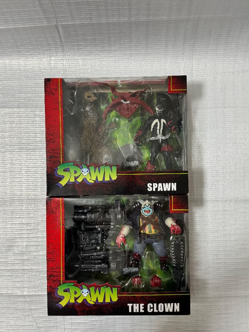 【2体セット】「スポーン」アクションフィギュア