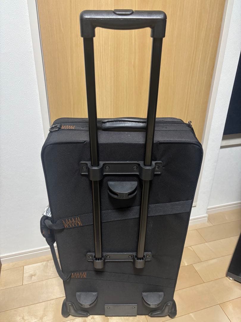 キャスター付きサックス ダブルケース