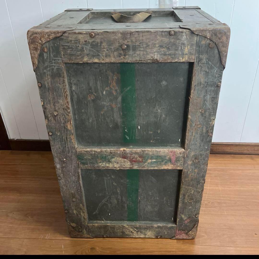 米軍　実物　US トランク　大　送料無料