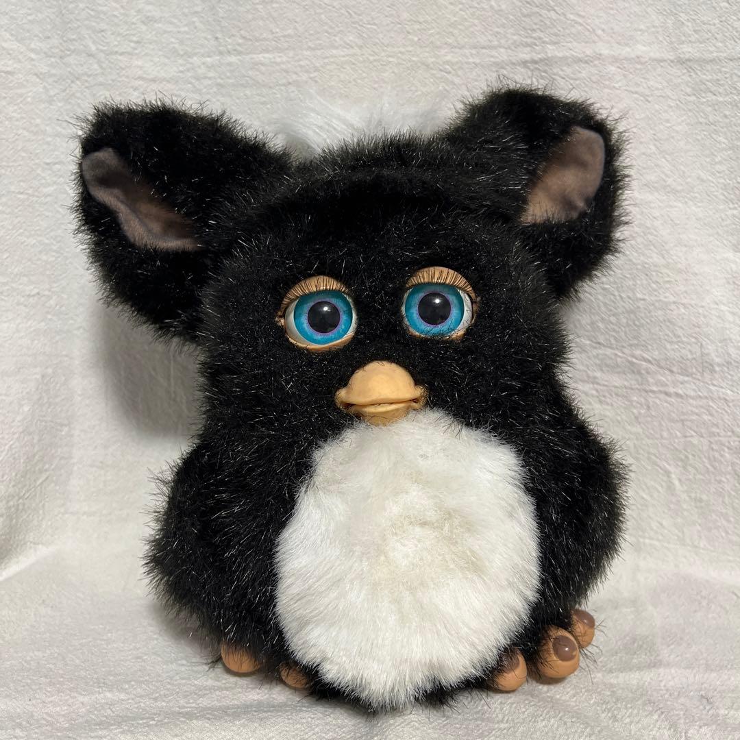 ファービー2 ミルキーパンダ ブルー目　ドイツ版 furby2005
