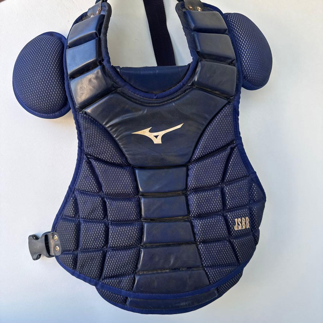 Mizuno キャッチャー防具セット JSBB ネイビー