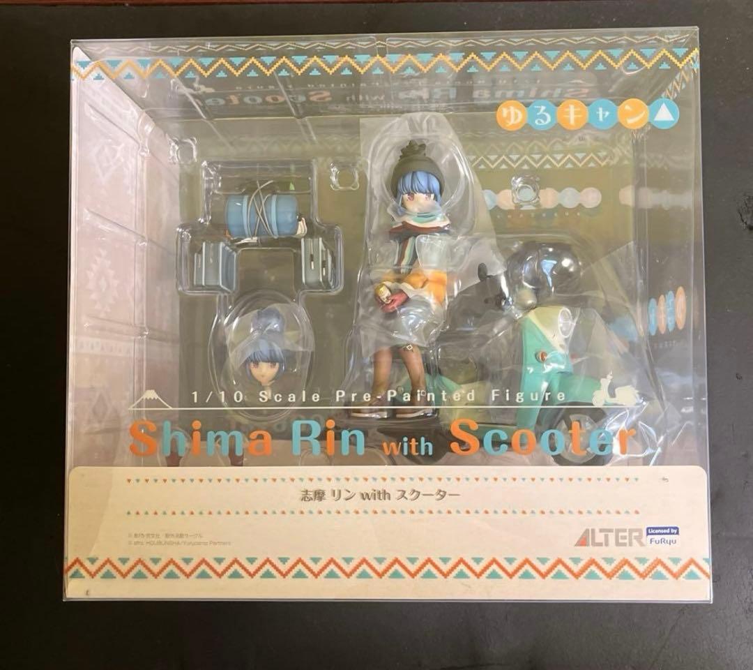 アルター ゆるキャン△ 志摩リン with スクーター 1/10 フィギュア