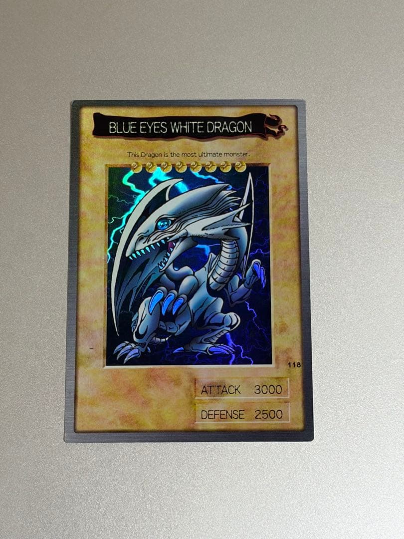 J*t様 英語版　遊戯王 ブルーアイズホワイトドラゴン 青眼の白竜 カードダス
