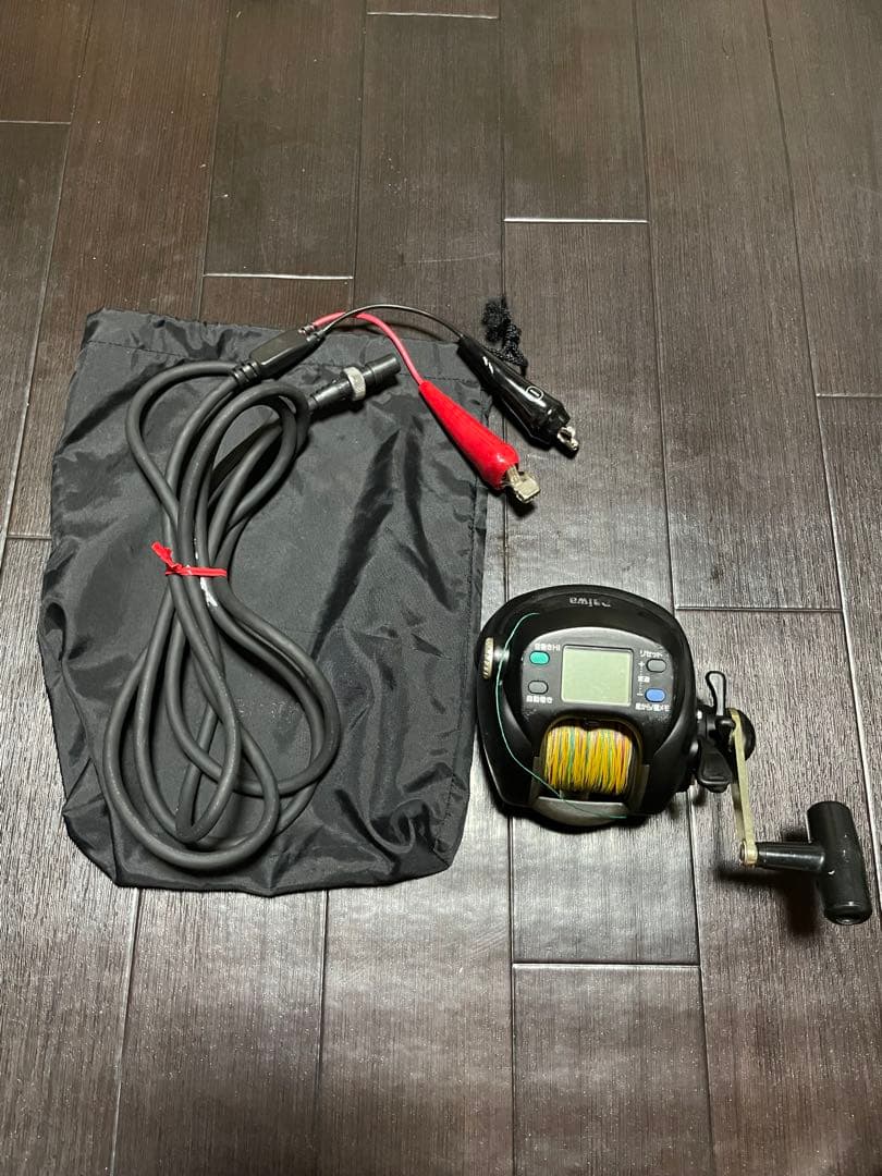 電動リール デジタル表示 カラフルライン