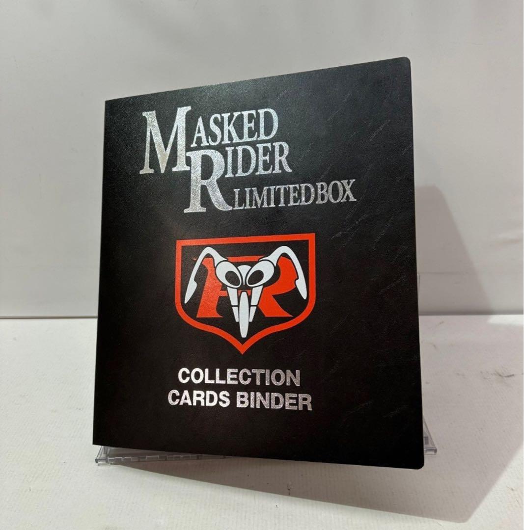 仮面ライダーカード 復刻版 マスクドライダー バインダー